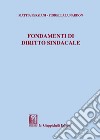 Fondamenti di diritto sindacale libro