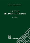 Le fonti del diritto italiano libro