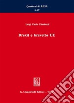 Brexit e brevetto UE libro