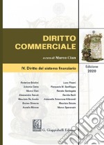 Diritto commerciale. Vol. 4: Diritto del sistema finanziario libro