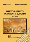 Diritto pubblico italiano ed europeo libro