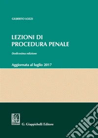 Lezioni di procedura penale