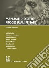 Manuale di diritto processuale penale libro