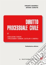 Diritto processuale civile VOL IV