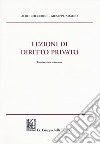 Lezioni di diritto privato libro