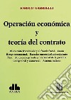 Operación económica y teoría del contrato libro