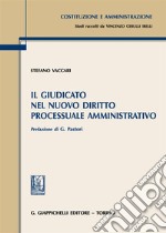 Il giudicato nel nuovo diritto processuale amministrativo libro