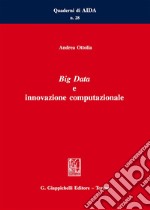 Big Data e innovazione computazionale libro