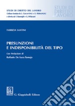 Presunzioni e indisponibilità del tipo libro