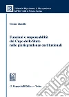 Funzioni e responsabilità del Capo dello Stato nelle giurisprudenze costituzionali libro