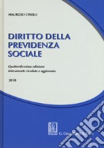 Diritto della previdenza sociale libro