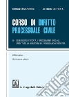 Corso di diritto processuale civile. Ediz. minore. Vol. 3: L'esecuzione forzata, i procedimenti speciali, l'arbitrato e la mediazione libro