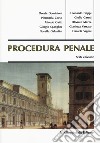 Procedura penale libro