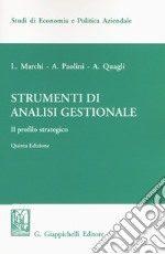 Strumenti di analisi gestionale. Il profilo strategico libro