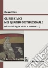 Gli usi civici nel quadro costituzionale (alla luce della legge n. 168 del 20 novembre 2017) libro