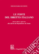 Le fonti del diritto italiano libro