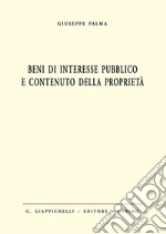 Beni di interesse pubblico e contenuto della proprietà libro