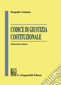 Codice di giustizia costituzionale libro