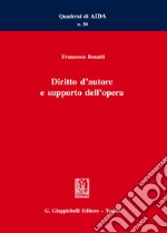 Diritto d'autore e supporto dell'opera libro