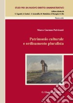 Patrimonio culturale e ordinamento pluralista