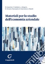 Materiali per lo studio dell'economia aziendale