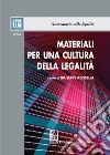 Materiali per una cultura della legalità 2022 libro