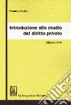 Introduzione allo studio del diritto privato libro