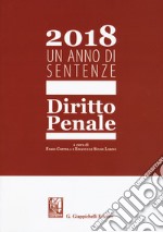 2018. Un anno di sentenze. Diritto penale libro