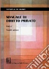 Manuale di diritto privato. Vol. 1 libro
