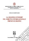 La sharing economy nel diritto internazionale privato europeo libro di Rossi Edoardo Alberto