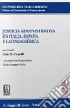 Justicia administrativa en Italia, España y Latinoamérica libro