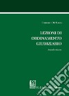 Lezioni di ordinamento giudiziario libro