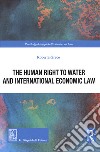 The human right to water and international economic law libro di Greco