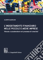 L'indebitamento finanziario nelle piccole e medie imprese. Vincolo o acceleratore nel processo di crescita? libro