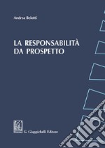 La responsabilità da prospetto