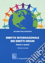 Diritto internazionale dei diritti umani. Teoria e prassi libro