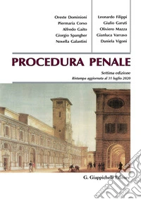 Procedura penale