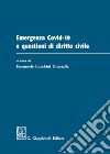 Emergenza Covid-19 e questioni di diritto civile libro