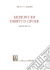 Lezioni di diritto civile libro