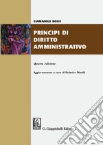 Principi di diritto amministrativo libro