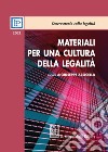 Materiali per una cultura della legalità 2021 libro