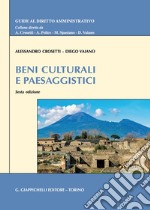 Beni culturali e paesaggistici libro