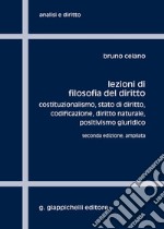 Lezioni di filosofia del diritto. Costituzionalismo, Stato di diritto, codificazione, positivismo giuridico. Ediz. ampliata libro