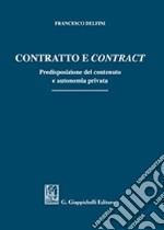 Contratto e contract libro