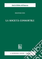 La società consortile libro