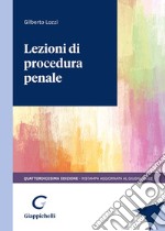 Lezioni di procedura penale libro