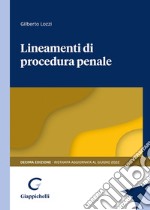 Lineamenti di procedura penale libro