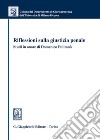 Riflessioni sulla giustizia penale. Studi in onore di Domenico Pulitanò libro