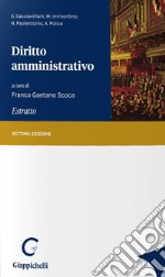 Diritto amministrativo. Estratto libro