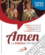 Amen. La parola che salva (2022). Vol. 9: Settembre libro